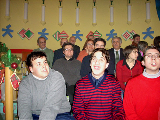 I RAGAZZI DI SIPARIO con GLI ACCOMPAGNATORI